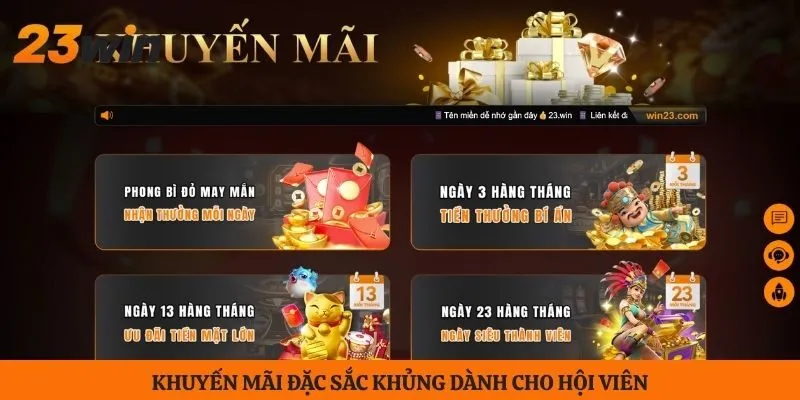 Khuyến mãi đặc sắc khủng dành cho hội viên