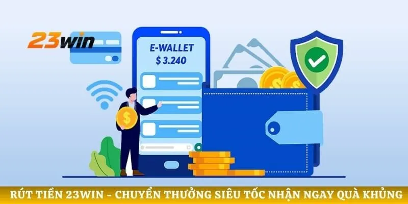 Rút Tiền 23WIN - Chuyển Thưởng Siêu Tốc Nhận Ngay Quà Khủng