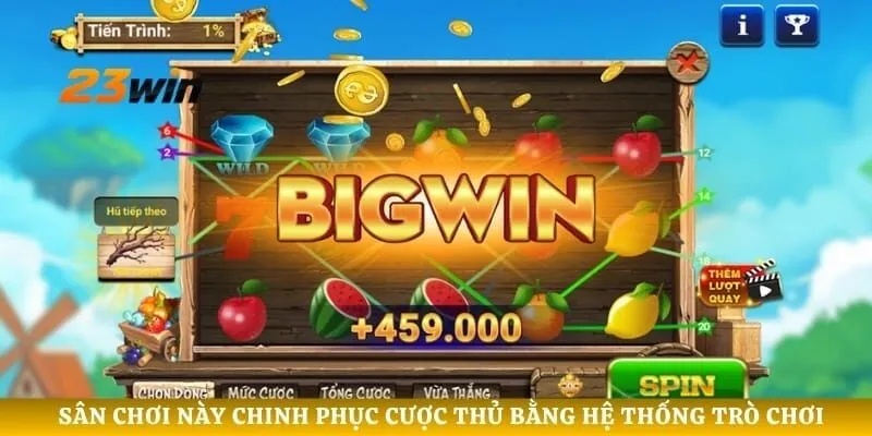 Sân chơi này chinh phục cược thủ bằng hệ thống trò chơi minh bạch